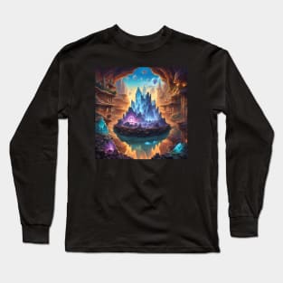 Crystal Caverns Long Sleeve T-Shirt